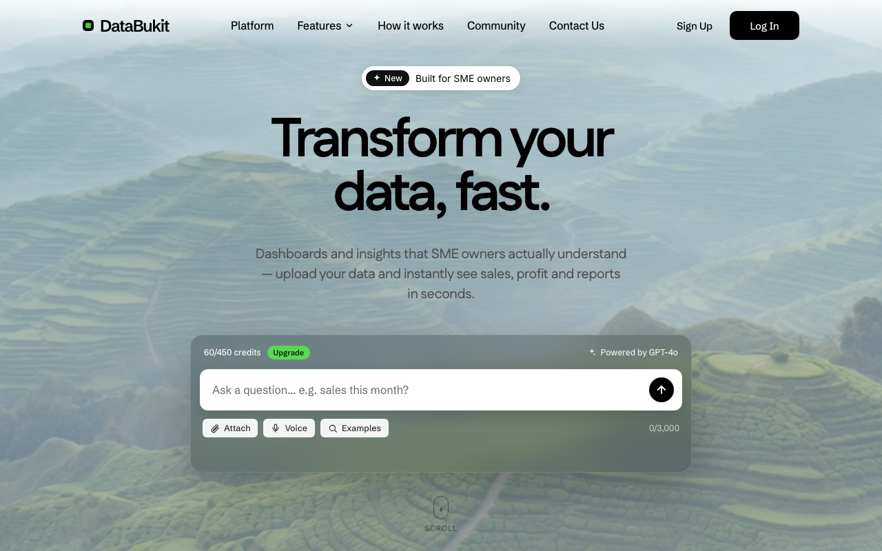 DataBukit preview
